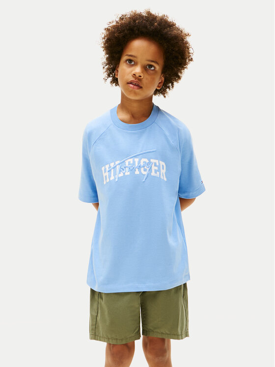 

Футболка regular fit KB0KB09726 Tommy Hilfiger, синий