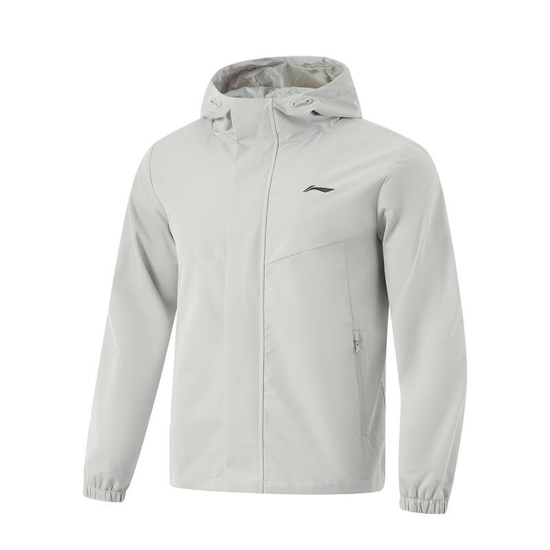 

LINING Фитнес Плащ Мужской Капля Воды Серый, Waterdrop Gray