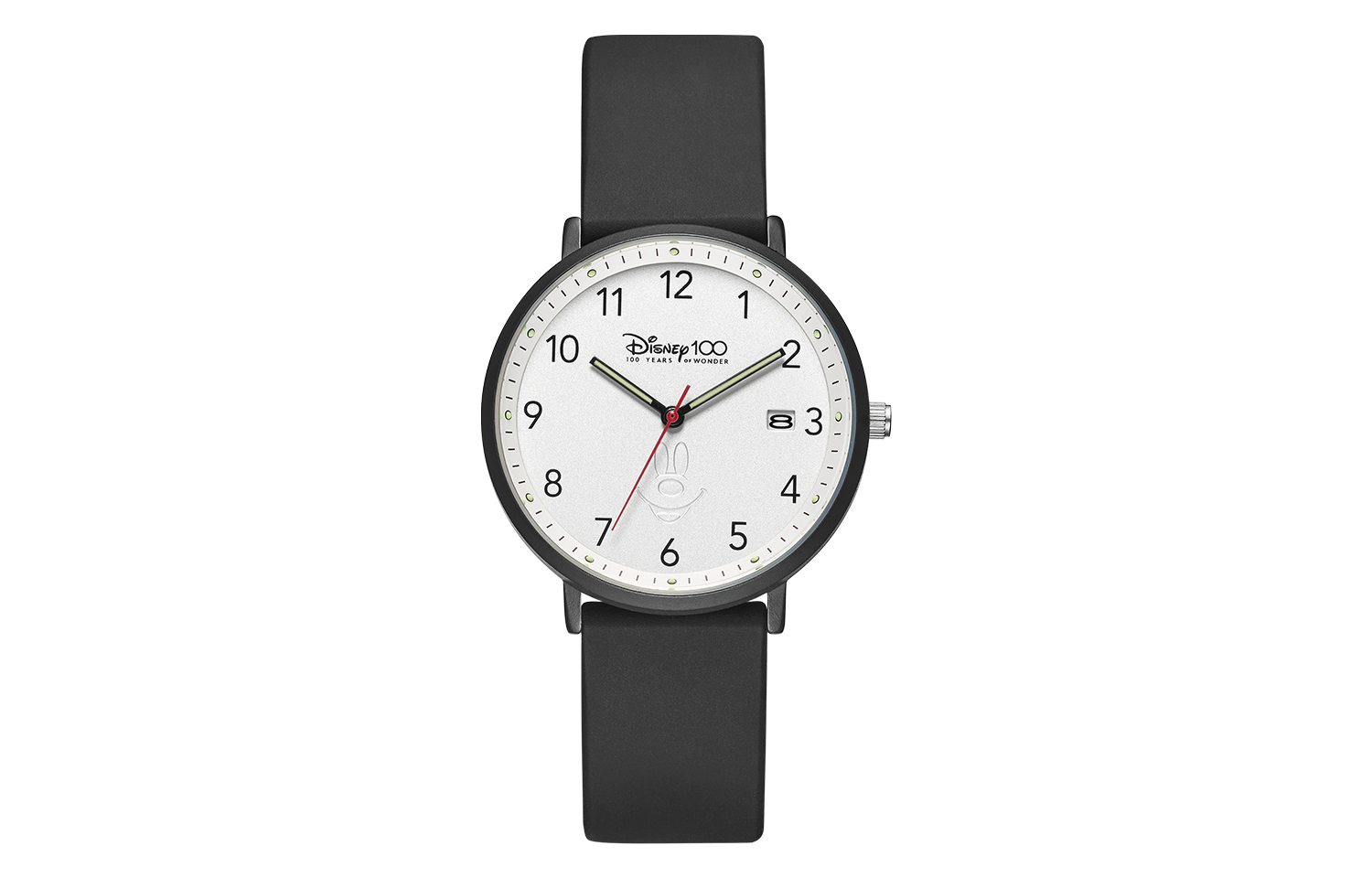 

Disney Часы Quartz Movement Silicone Strap Watch Women's Watch White Dial MK 11621B
