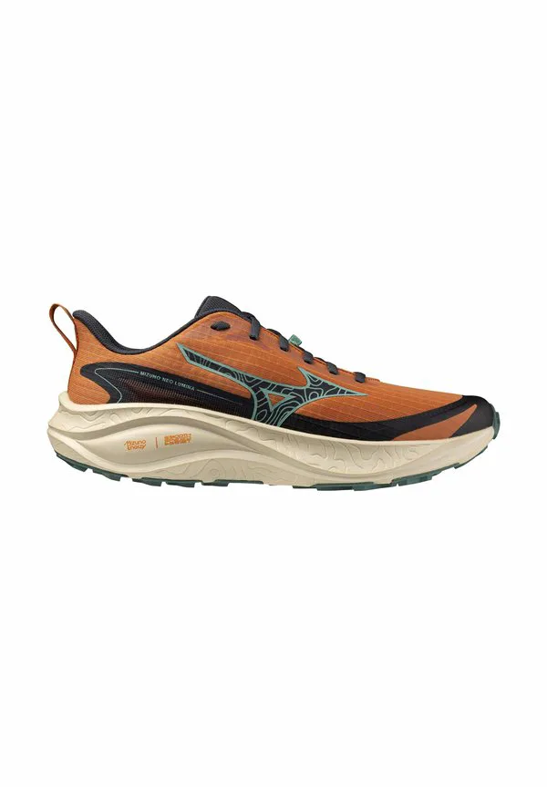 Кроссовки для трейлраннинга neo lumina Mizuno, Sunburn Goblin Green Summer Sand