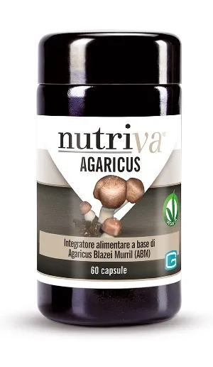 

Добавка Nutriva Agaricus ABM, 60 растительных капсул