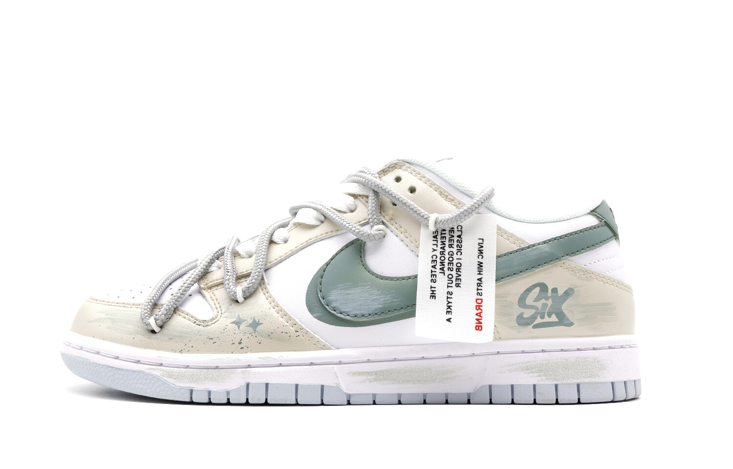 

Мужские кроссовки для скейтбординга Nike Dunk, White