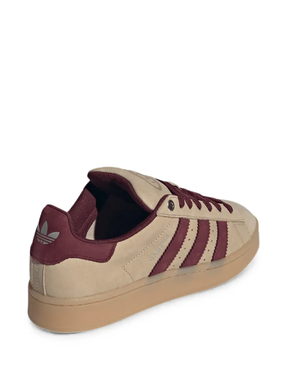 Кожаные кроссовки Campus 00-х Adidas, коричневый — фото 3
