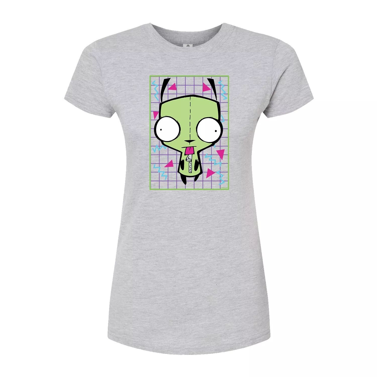 

Облегающая футболка Invader Zim Gir для юниоров Licensed Character, серый