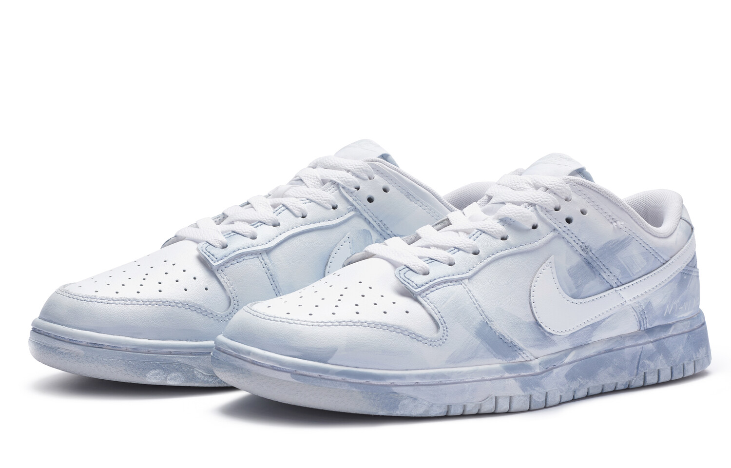 

Кроссовки Nike Dunk Skateboard Shoes Men Low-Top White Blue
