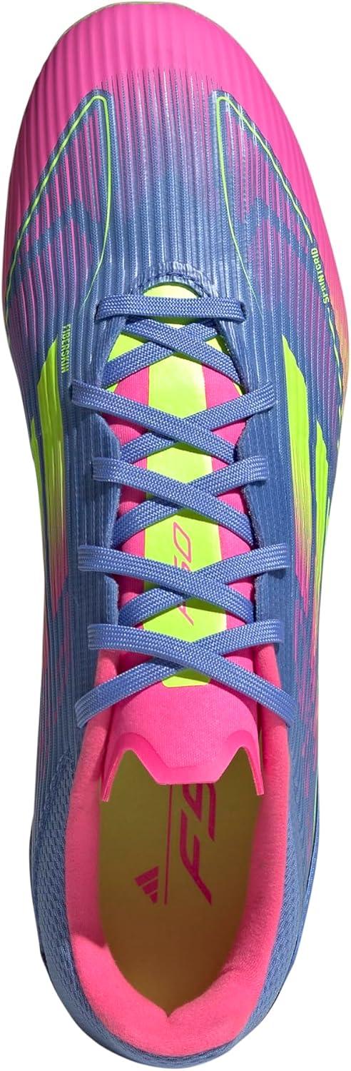 Кроссовки Adidas Unisex-Adult F50 Лига Firm Ground/Multi Ground, розовый/голубой — фото 2