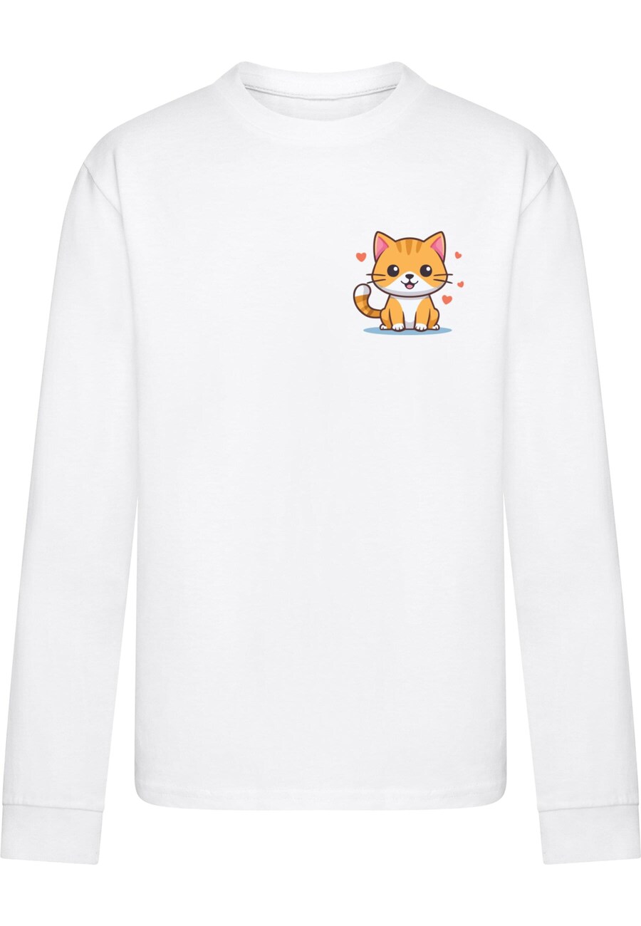 

Рубашка Merchcode Cute Cat, белый