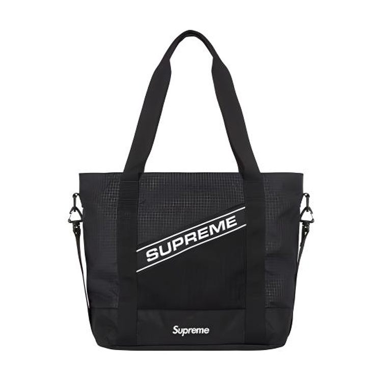 

Supreme Водонепроницаемая нейлоновая сумка-шоппер Плечевая сумка Нагрудная сумка Повседневная унисекс черная