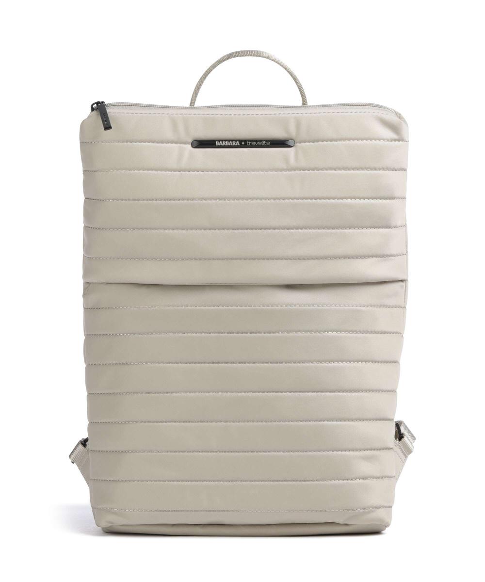 

Стеганый рюкзак Barbara 15″ из переработанного нейлона Travelite, бежевый