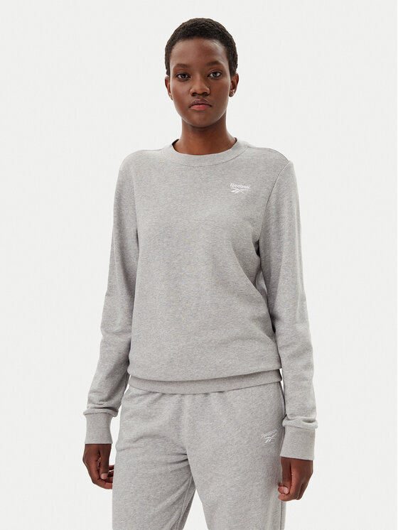 

Толстовка обычного кроя 100012556 Reebok, серый