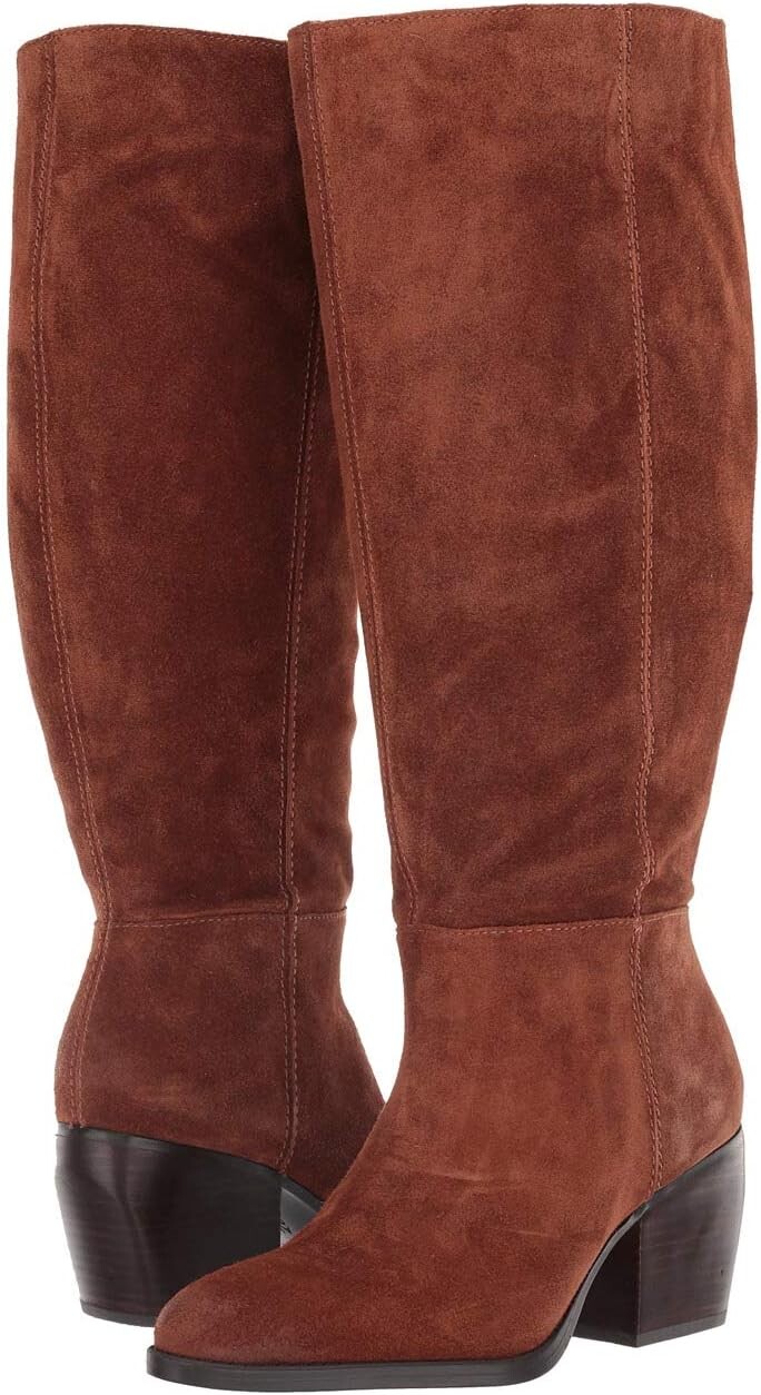 Ботинки Naturalizer Fae Wide Calf, цвет Saddle Tan Oil Suede
