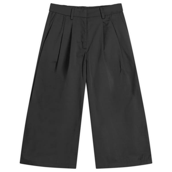 

Широкие брюки-кюлоты со складками Stel, черный