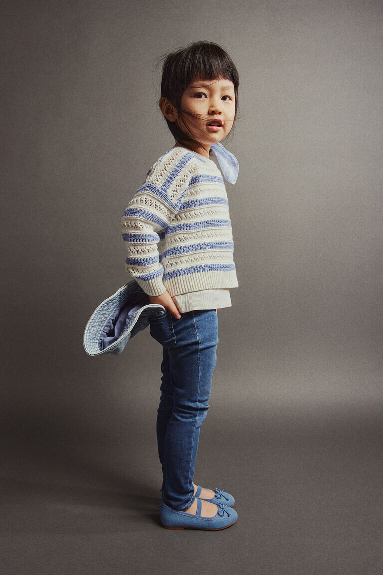 

Джинсовые джеггинсы H&M, синий