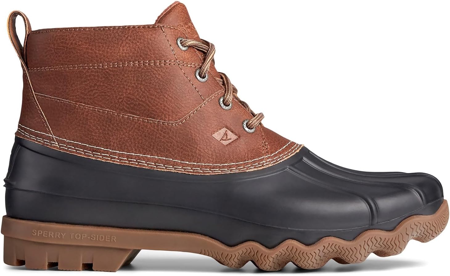 Мужские ботинки Sperry Brewster Low, черный/коричневый — фото 2