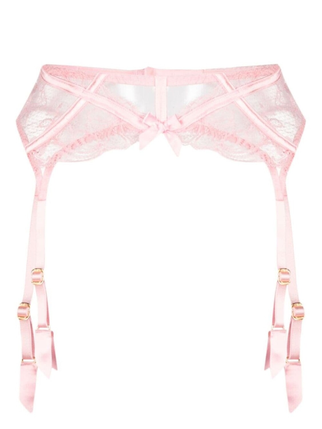 

Agent Provocateur кружевной пояс для чулок Rozlyn, розовый
