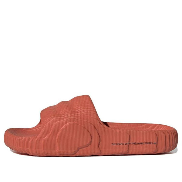 

Тапочки adilette 22 slides 'preloved red' Adidas, красный