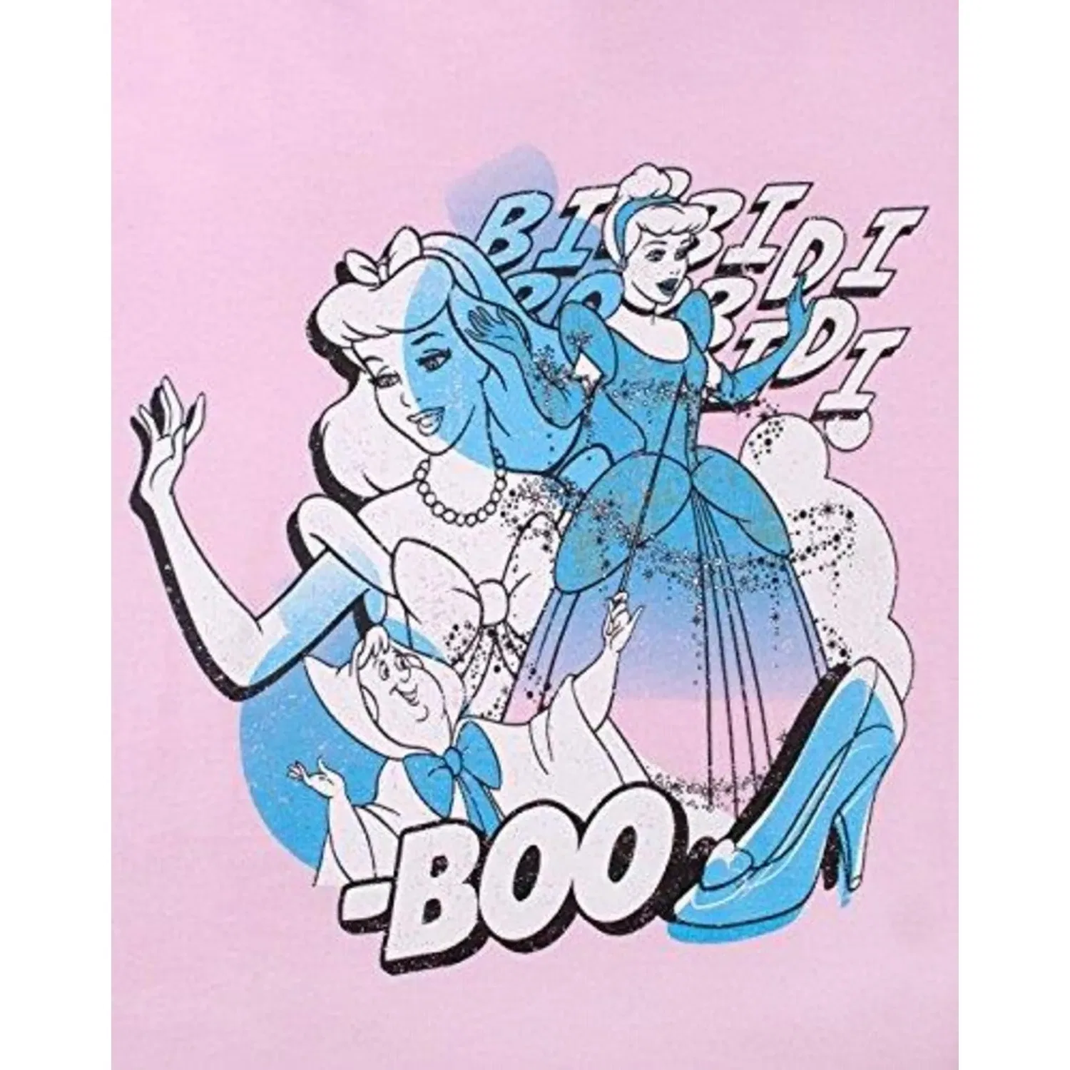 Футболка детская Cinderella Bibbidi Bobbidi Boo Disney, розовый — фото 2