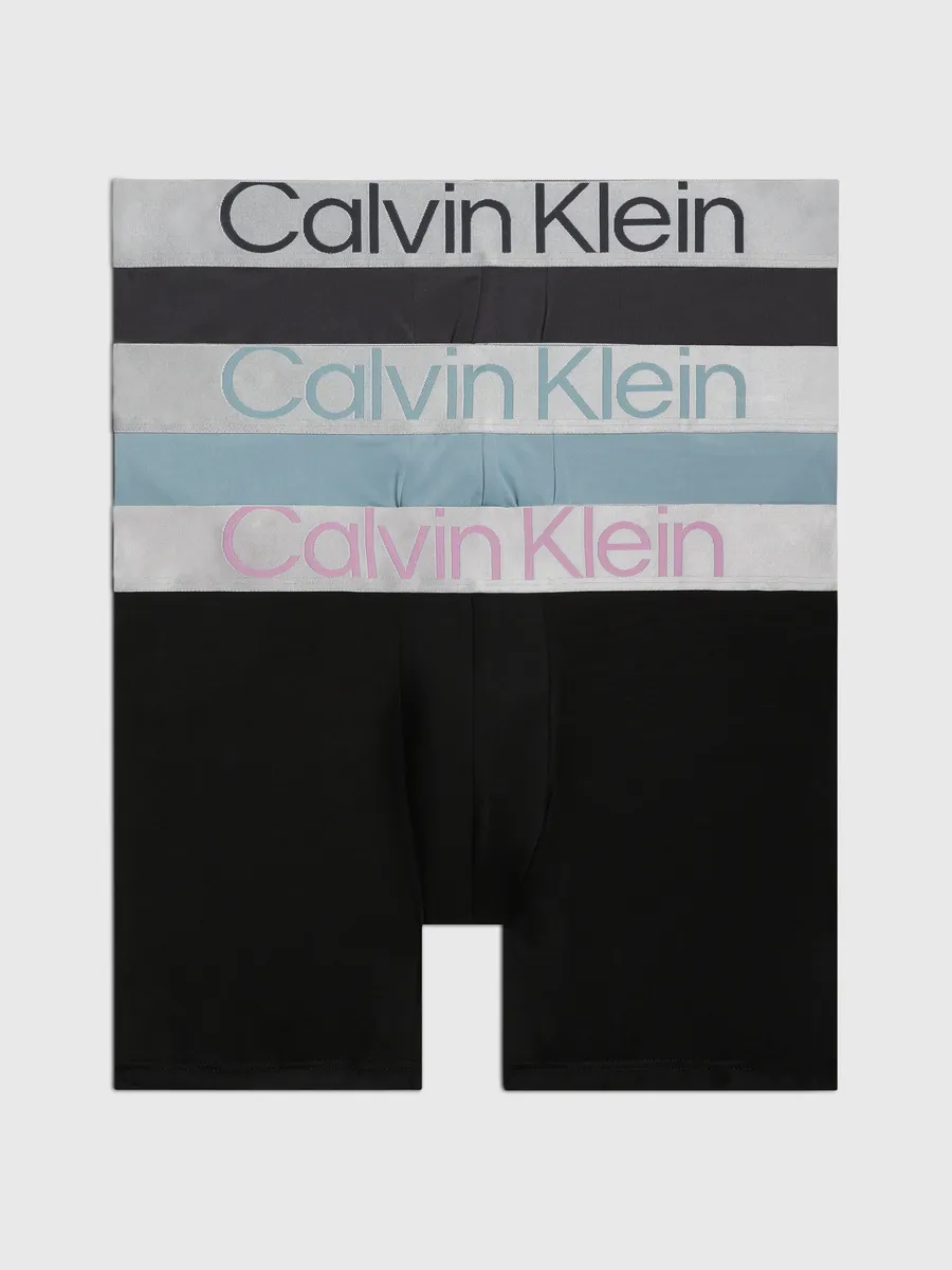 

Боксеры Calvin Klein Underwear "BOXER BRIEF 3PK" (3 шт. в упаковке, 3 шт. в упаковке), с удлиненными штанинами и эластичным поясом с логотипом Calvin Klein, черный