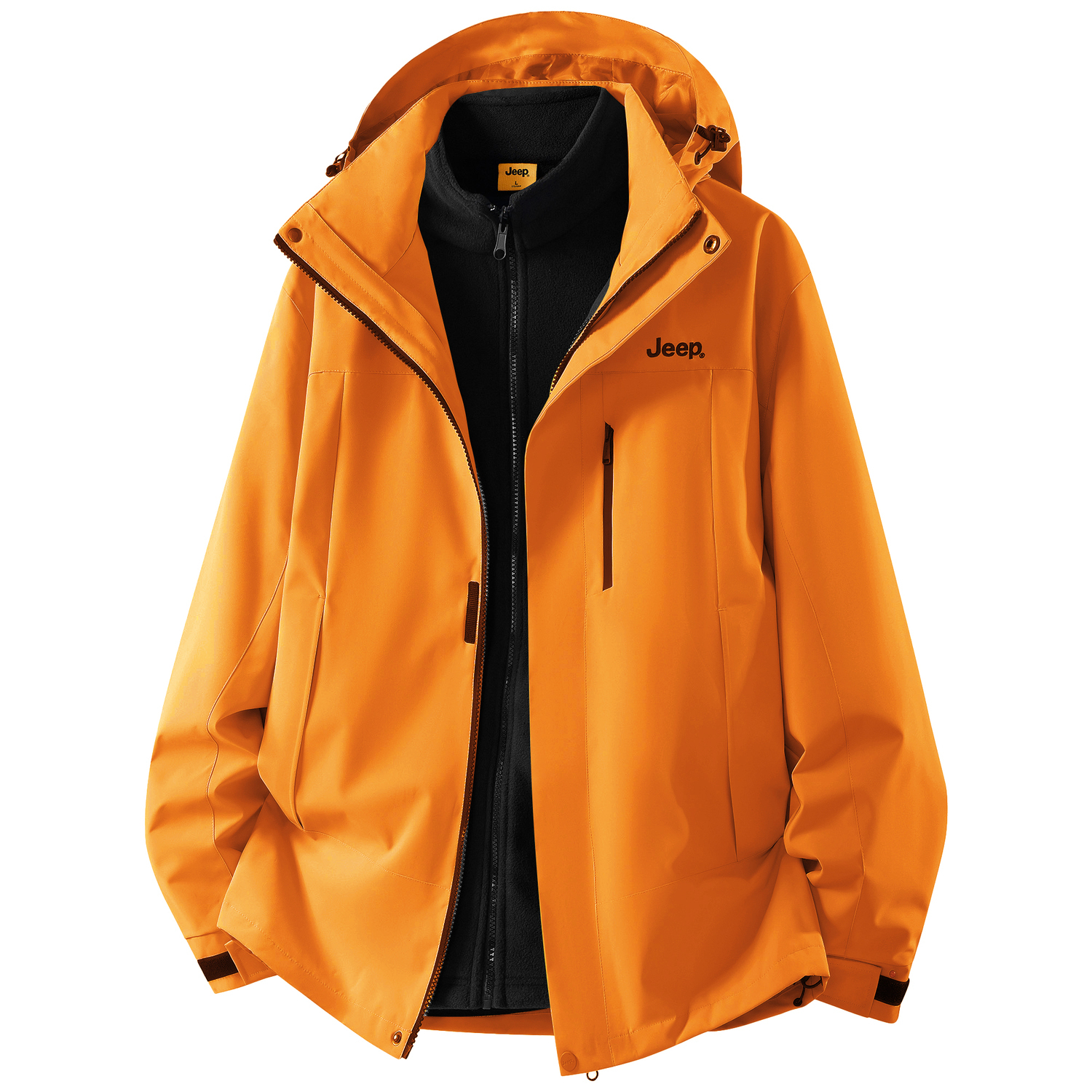 

Jeep Городская куртка для отдыха унисекс, Sunflower (Fleece Lining+Outer Shell Set)