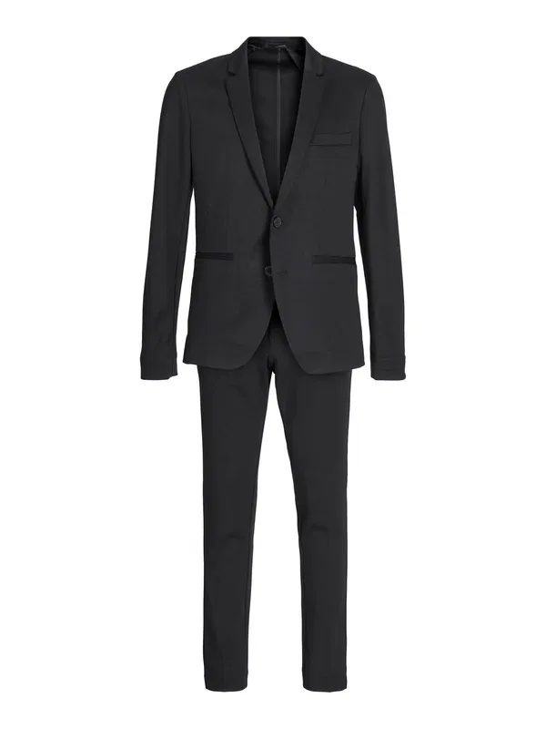 Костюм Jjejaxon set suit Jack & Jones Junior, черный — фото 4