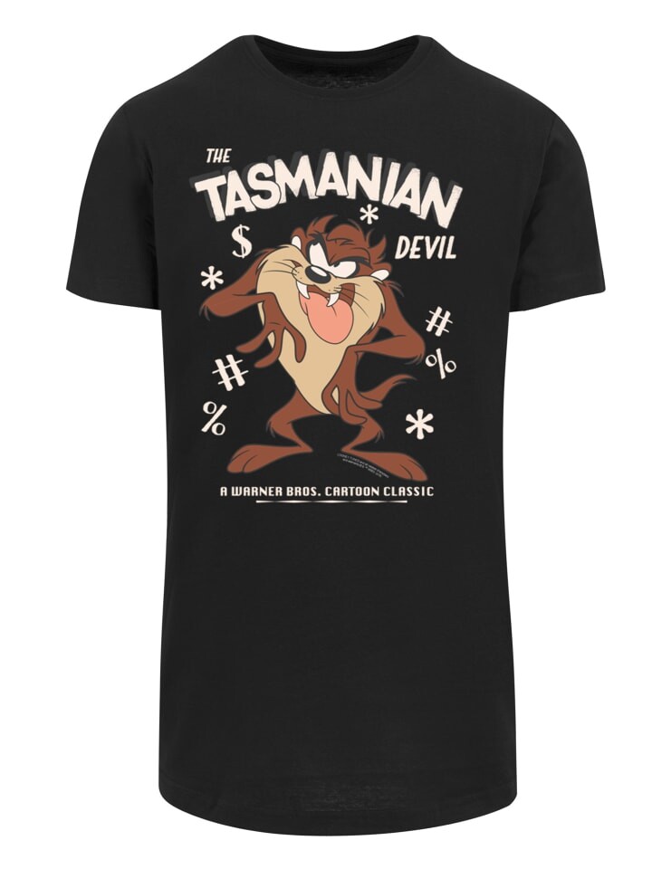 

Футболка F4NT4STIC Looney Tunes Vintage Tasmanian Devil Taz, черный