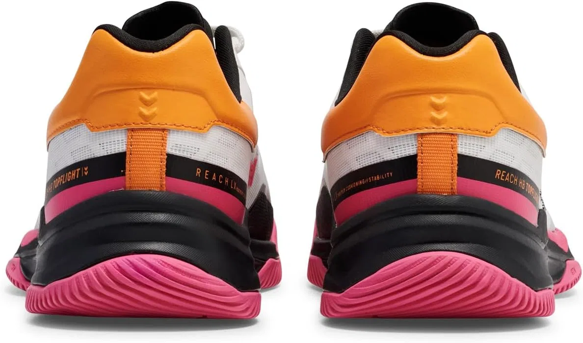 Кроссовки для гандбола Hummel Hb Topflight для взрослых, White Multi-Coloured — фото 4