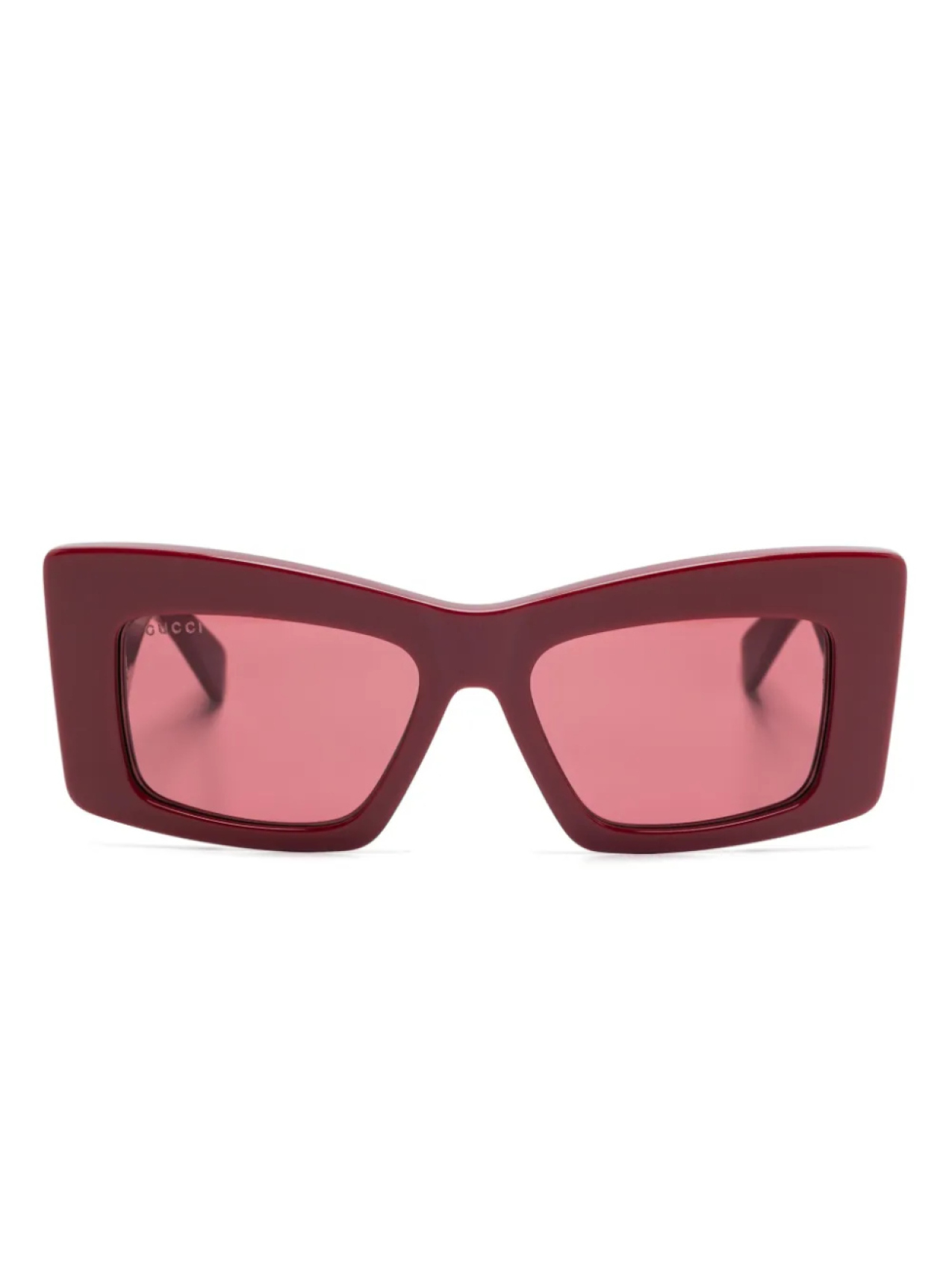 

Gucci Eyewear солнцезащитные очки GG1842S, красный