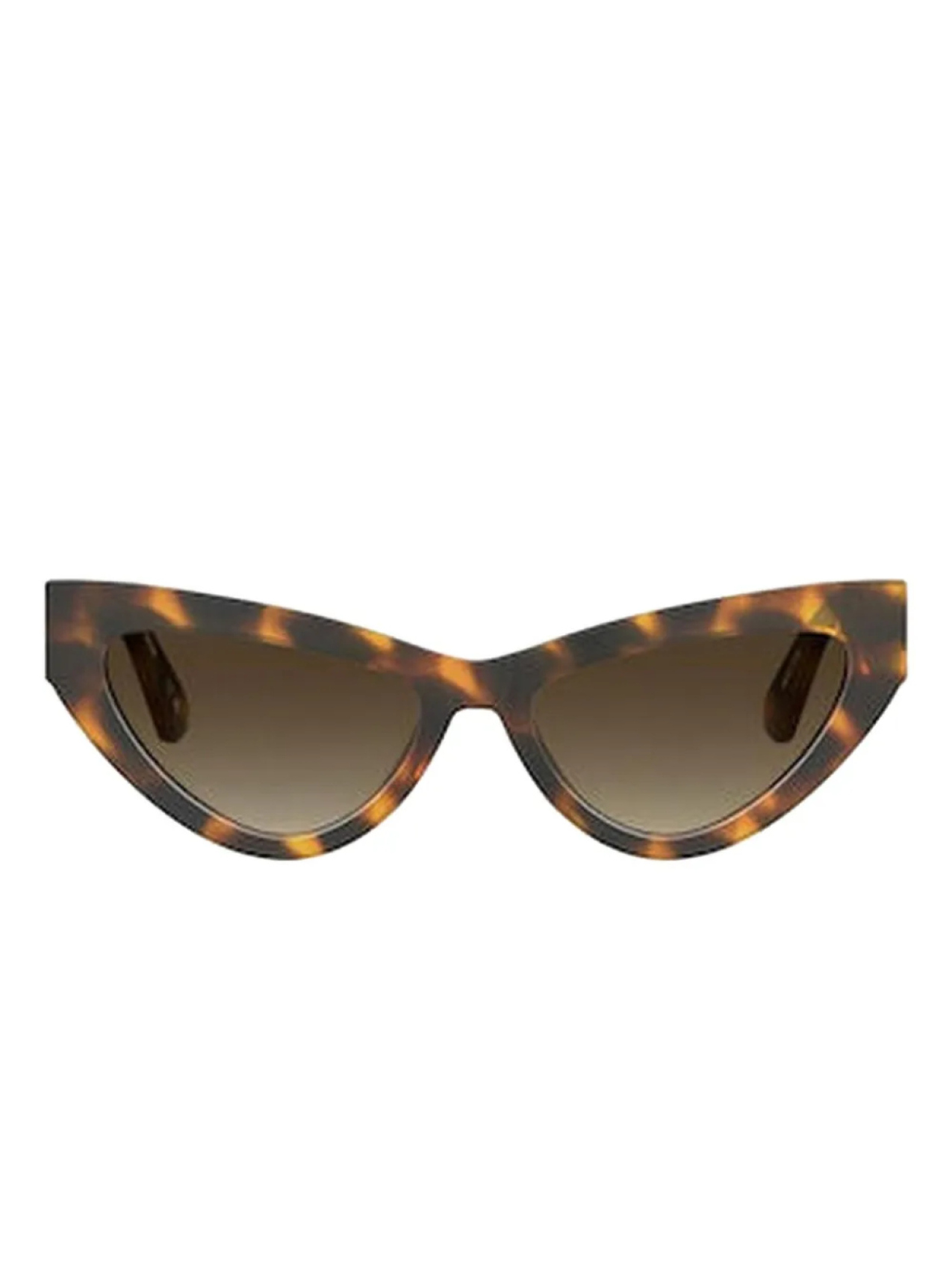 

Солнцезащитные очки Moschino Eyewear «кошачий глаз» из ацетата, коричневый