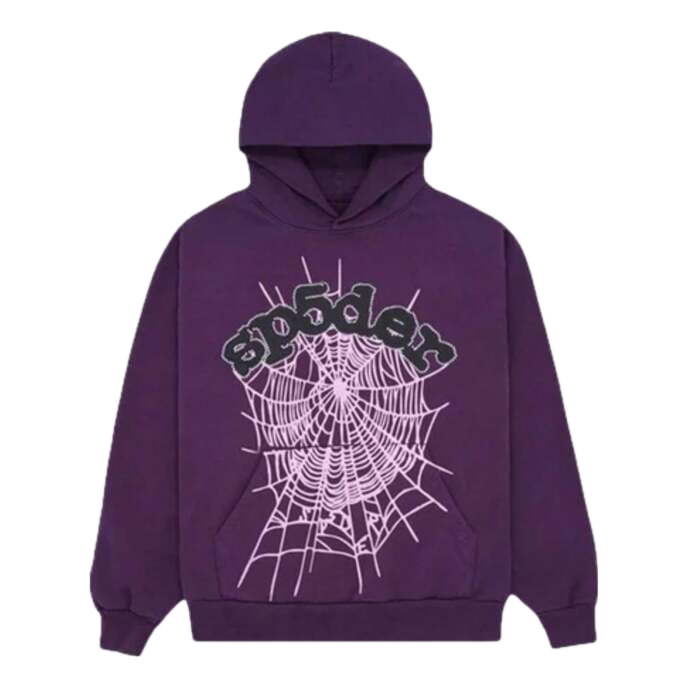 

Худи Sp5der Web Hoodie 'Grape', фиолетовый