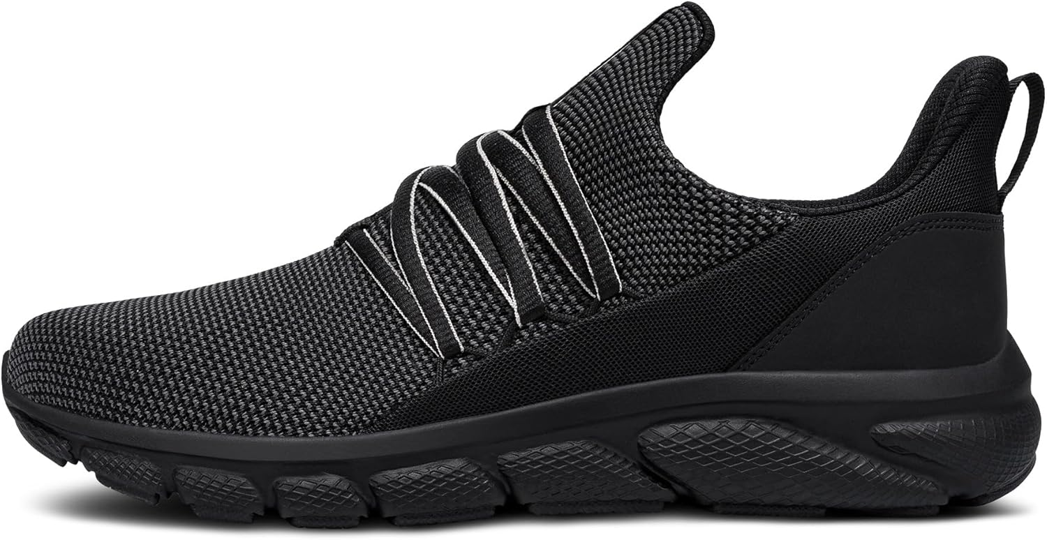 

Мужские рабочие ботинки LARNMERN без шнурков со стальным носком, противоскользящие, легкие и удобные, черный