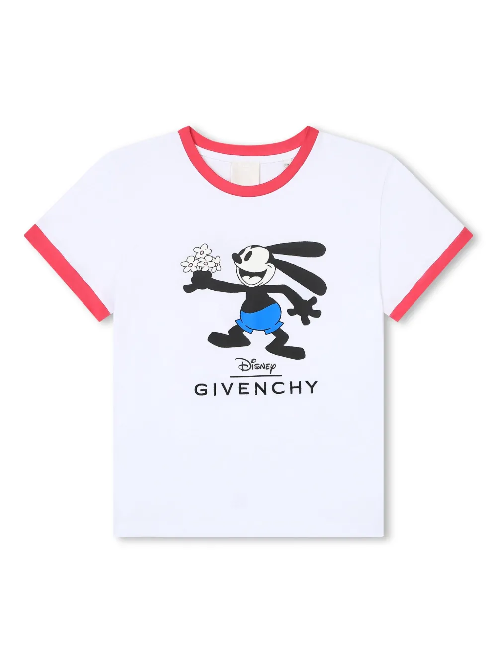

Футболка из органического хлопка с принтом Givenchy Kids, белый