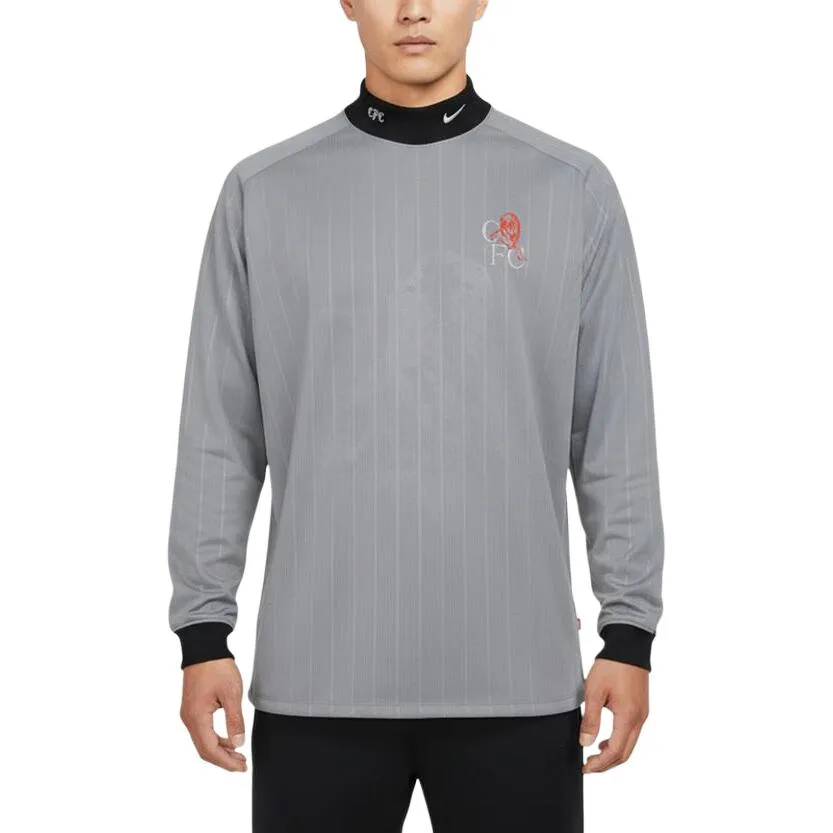Футболка вратаря Chelsea FC Authentic для мужчин Nike, серый