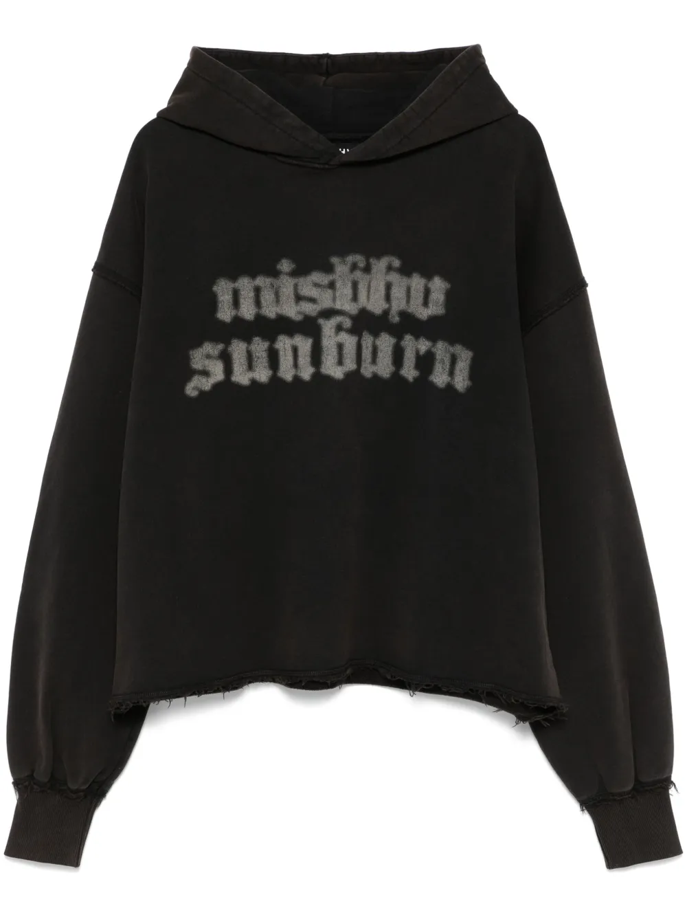 

Укороченное худи Sunburn MISBHV, черный