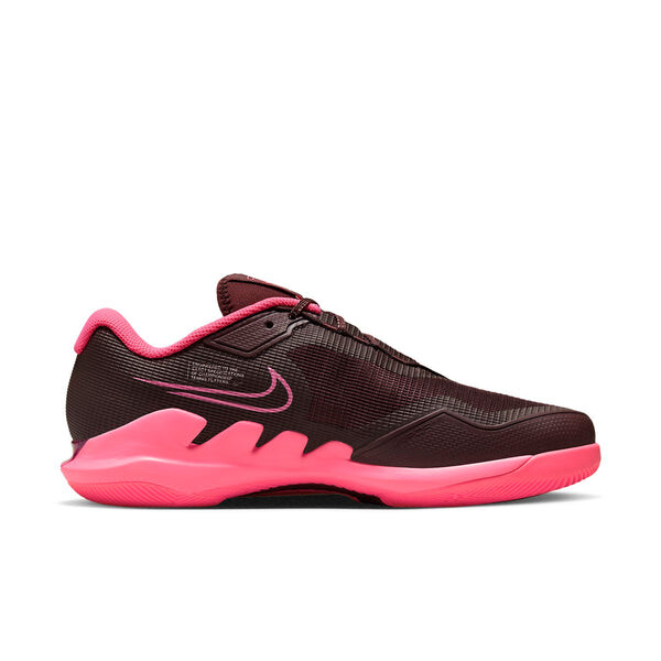 Кроссовки court air zoom vapor pro premium 'burgundy crush hyper pink' Nike, бургундия — фото 2
