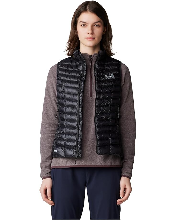 

Утепленный жилет Mountain Hardwear Ghost Whisperer Vest, черный