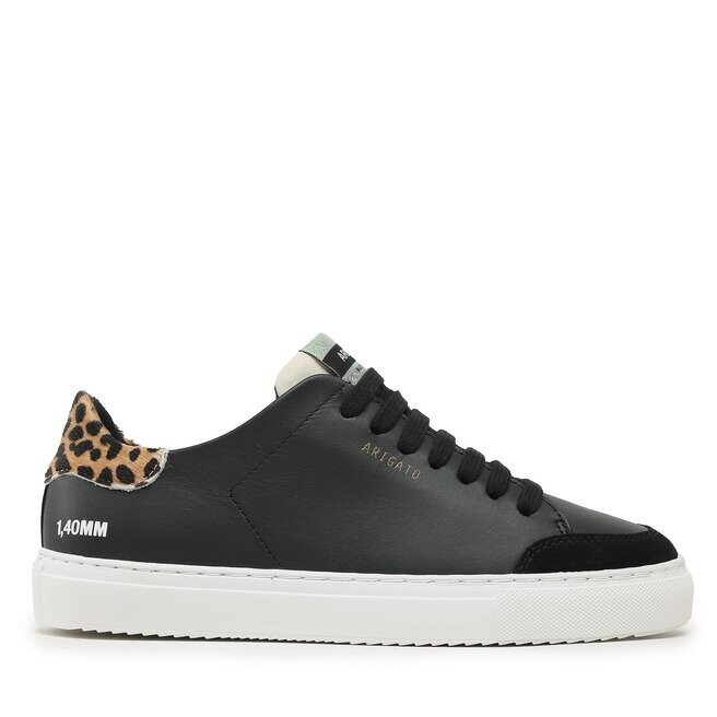 Кроссовки Axel Arigato Clean 90 Triple Sneaker 98632 Black/Leopard/Cremino, черный