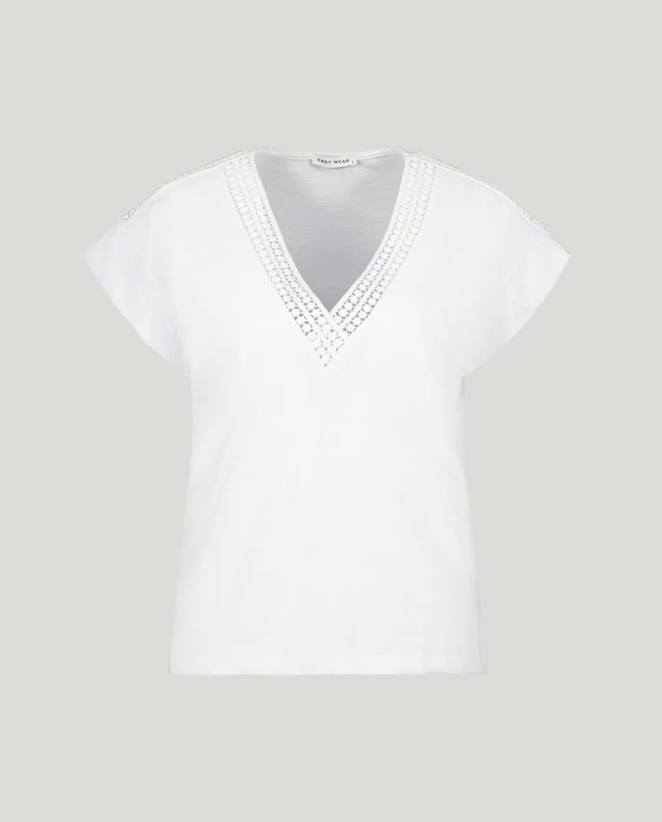 

Футболка с коротким рукавом крючком Easy Wear, белый