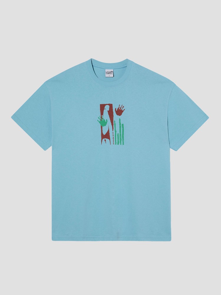 

Футболка Polar Skate Sitting Hands T-Shirt, sky blue