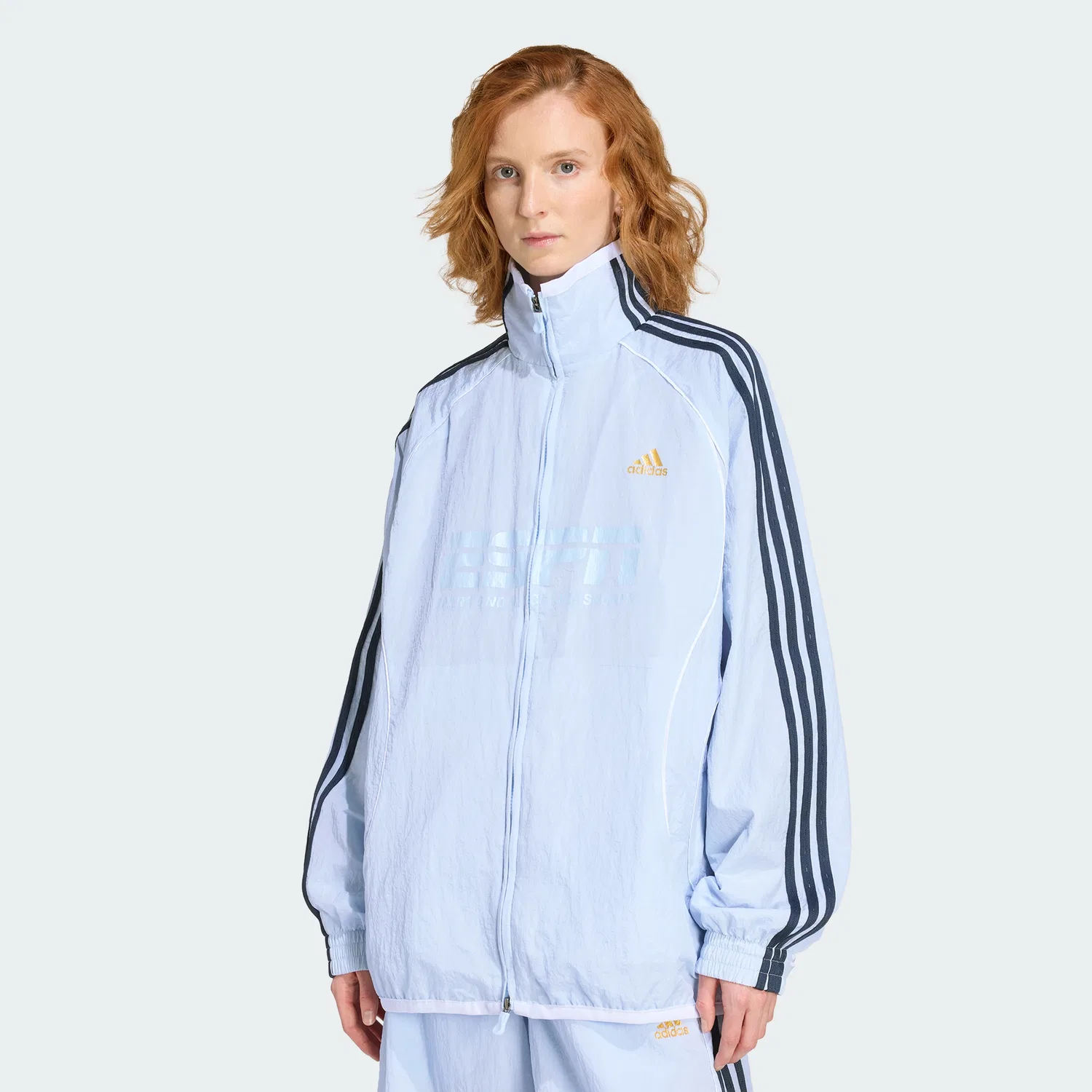 Женский спортивный топ Teamgeist 2.0 голубого цвета от Adidas