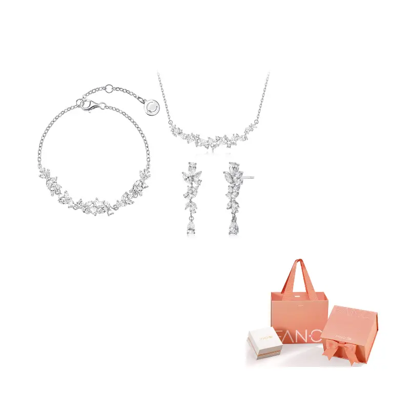 

FANCI Браслет из серебра S925 серии "Wisteria Flower" для женщин