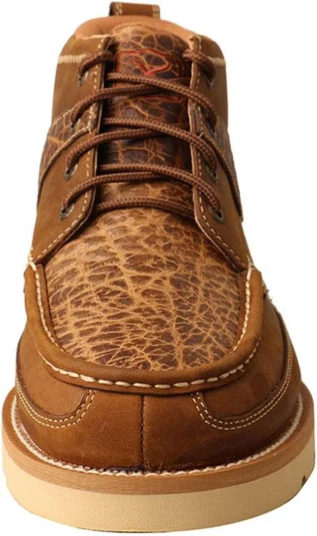 Мужские ботинки Twisted X Chelsea на танкетке 4 дюйма, Used Look Saddle Cognac — фото 3