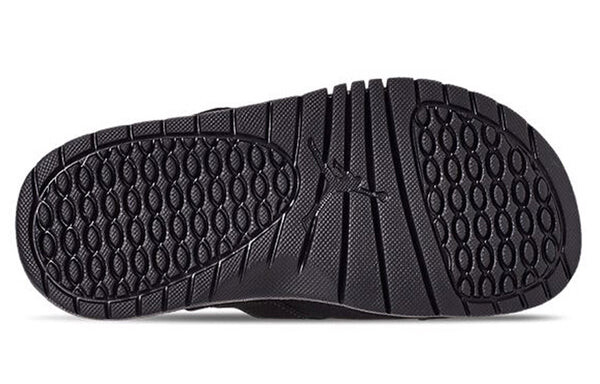 Тапочки hydro vi retro infrared black red sports slippers 'black infrared 23' Air Jordan, черный — фото 4