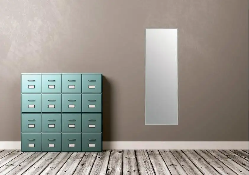 

Декоративное зеркало Lenfra, (1 шт.), настенное зеркало 43х133х1,1 см, цвет silberfarben