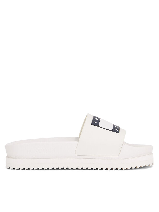 

Мюли Tommy Jeans Tjw Elevated Flatform Slide EN0EN02451, экрю