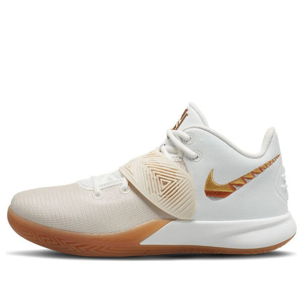 

Кроссовки Nike Kyrie Flytrap 3 EP 'White Metallic Gold', белый