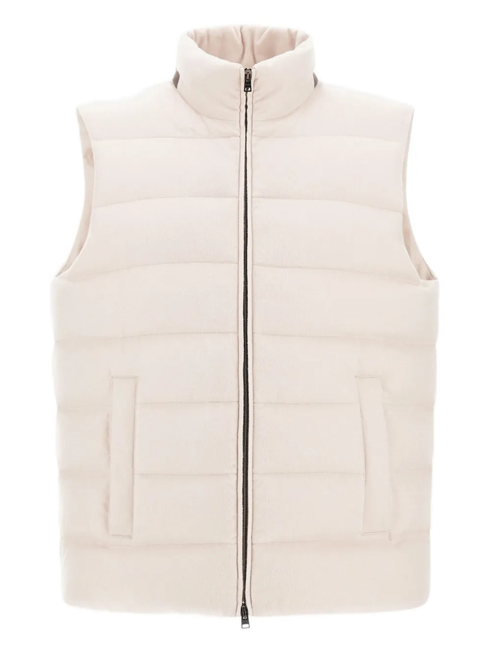 

Стеганый жилет на молнии Herno, белый