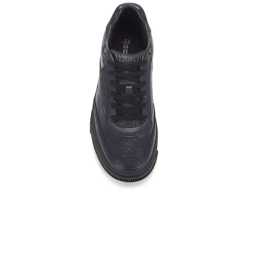 Кроссовки Reebok Club C LTD из потрескавшейся кожи, черный — фото 4