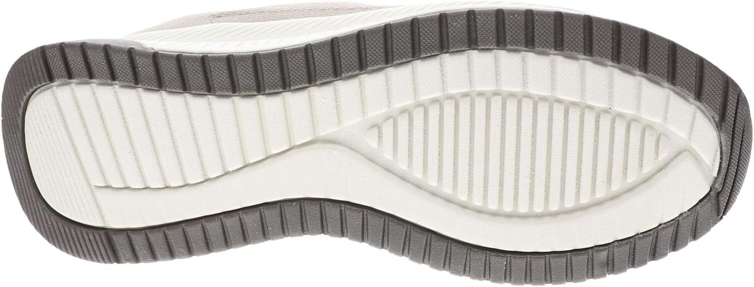 Мужские слипоны Skechers без рук - Bobs Sport Squad Chaos 4, Dark Taupe — фото 4