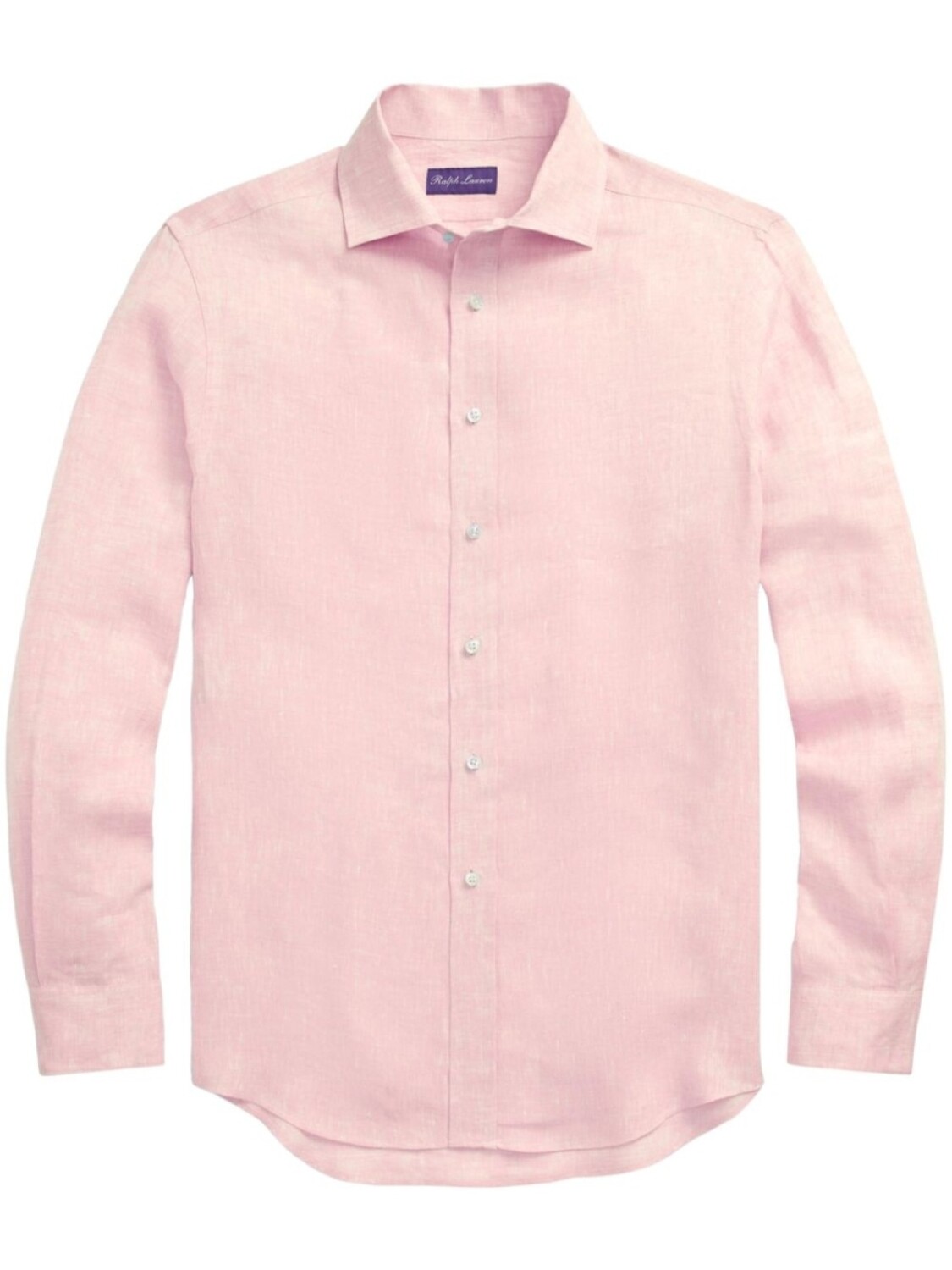 

Льняная рубашка Ralph Lauren Purple Label, розовый