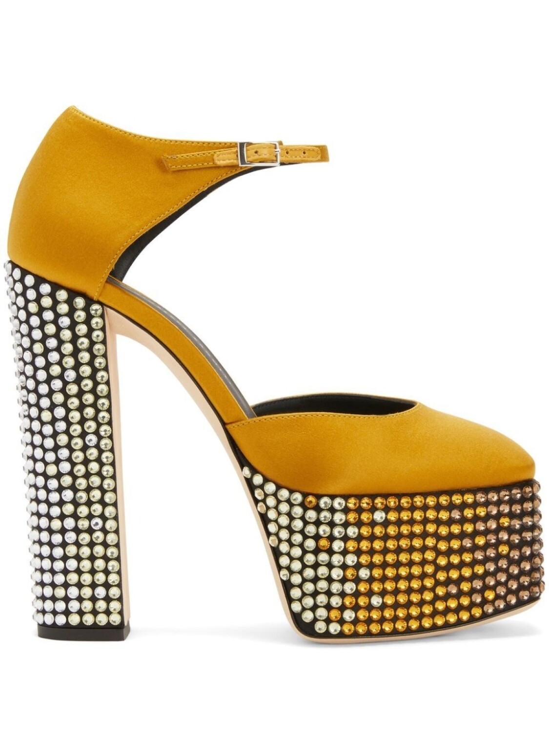 

Giuseppe Zanotti туфли Bebe Strass 150 на платформе, желтый